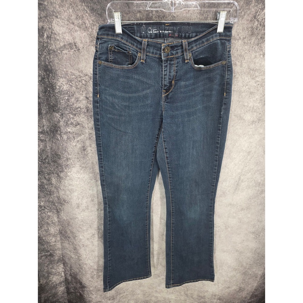 Denizen Levis Jeans Womens 8 M Blue Curvy Bootcut Denim Mid Rise Medium Wash